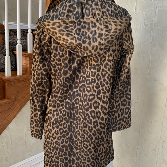 Fully lined leopard rain coat - Picture 3 of 5